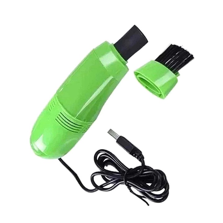 Aspirator mini pentru tastatura, portabil, multicolor, 120cm
