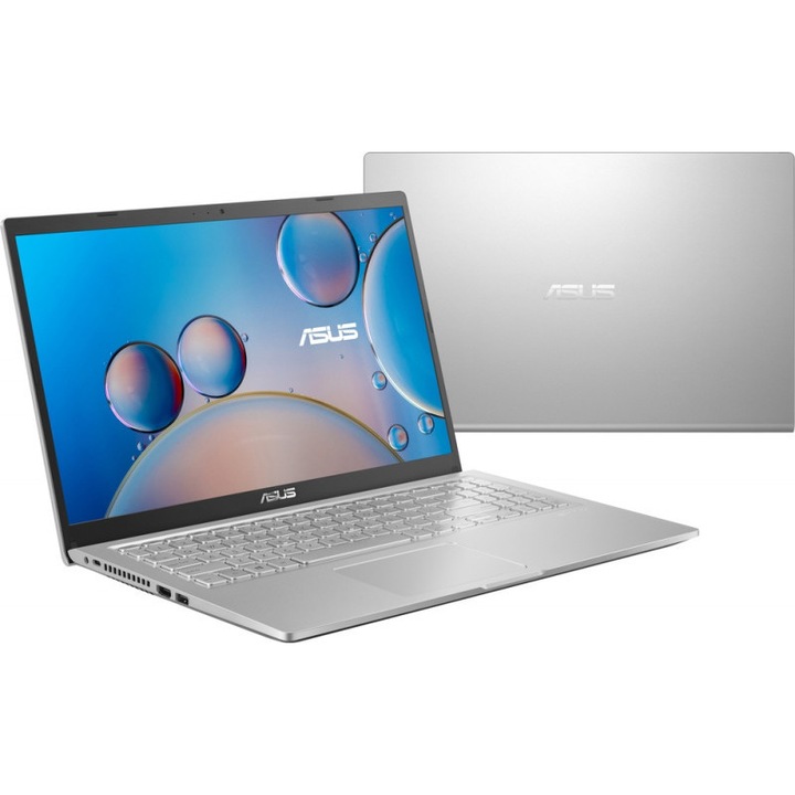 Laptop ASUS cu procesor Intel® Celeron® N4000 pana la 2.60 GHz, dual core, 4MB, 15.6", FHD, 16GB DDR4,480 GB SSD, Intel® UHD Graphics 600, NO OS, Transparent Silver