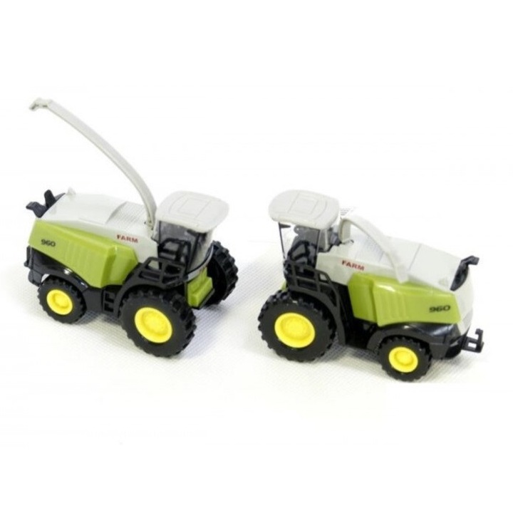 6 darabos építőipari jármű készlet, játék, Midex, 12x7x3,5cm