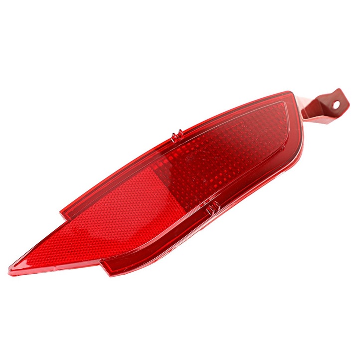 Reflector lampa de ceata spate dreapta Fokelyi pentru Ford Fiesta Mk7 2008-2016, ABS, rosu, impermeabil