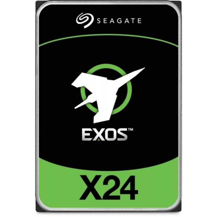 HDD сървър Seagate Exos X24 12TB, SATA III, 3.5"