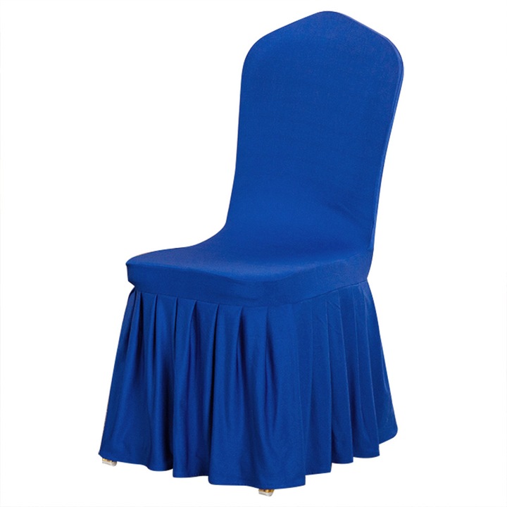 Еластична калъфка за стол, Enforose, кралско синьо, 85-105 см, за защита на мебели