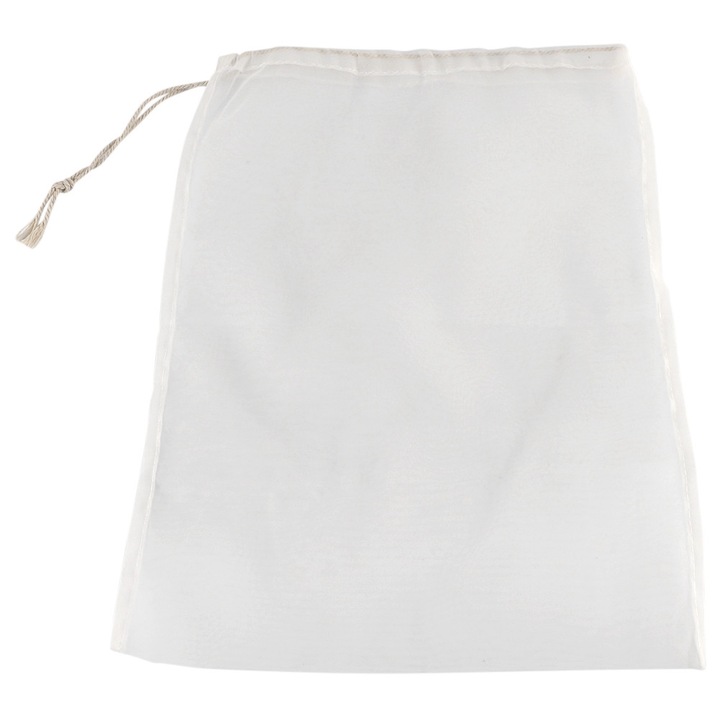 Punga de filtrare reutilizabila pentru vin, Enforose, 45x62cm, material poliamida, rezistenta la caldura, anti-coroziune