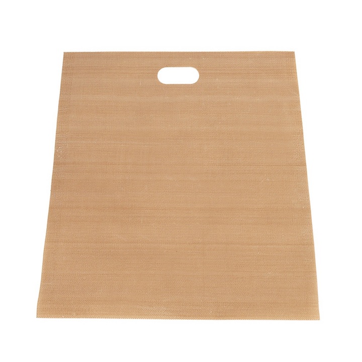 Комплект от 2 торбички за тостер, Enforose, незалепващи, за многократна употреба, бежови, 16x16,5 см