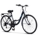 Bicicleta City Classic, Echipare Linie Carpat, 21 Viteze, Roti 26 Inch, Frane V-Brake, Rich R2632A, Albastru