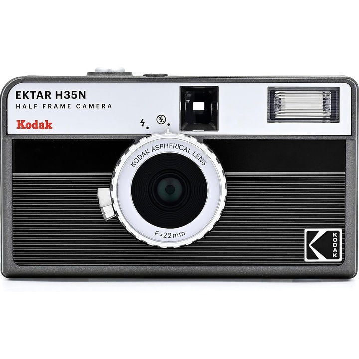 Многократна камера Kodak Ektar H35N с 35 мм филм, черен