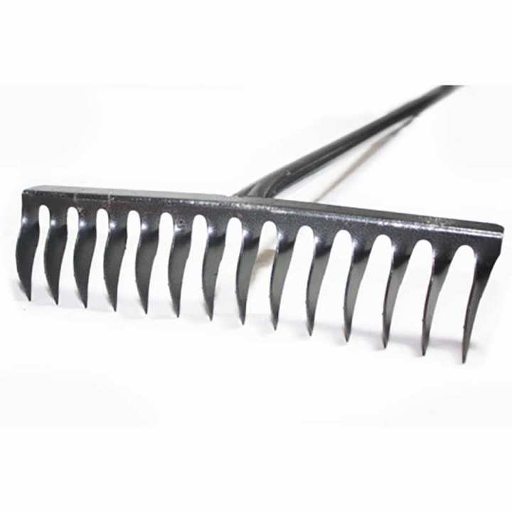 Fém gereblye 14 fogú, farok nélkül, Craft-tec MX228