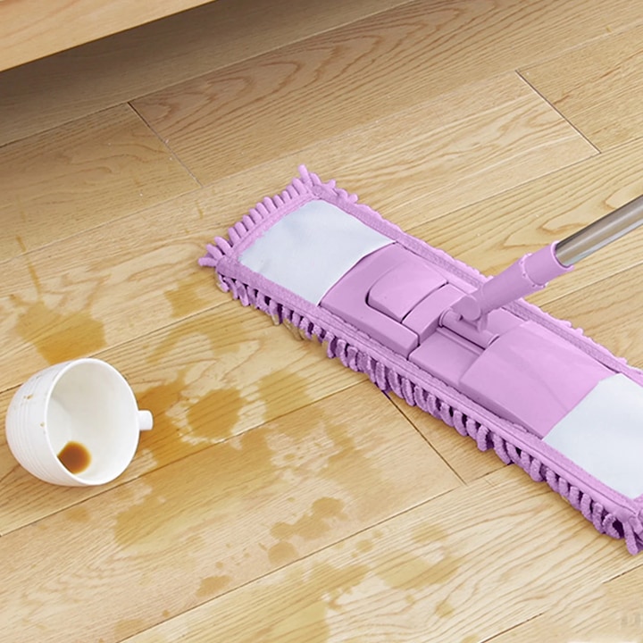 Mop plat rotativ 360 grade YANYXR, plastic, mov, 130x43x13cm