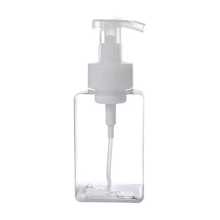 Folyékony szappanhab adagoló 400ml átlátszó műanyag