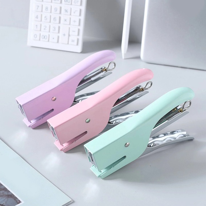 Capsator metalic YANYXR macaron roz 11x5.5x1.5cm set