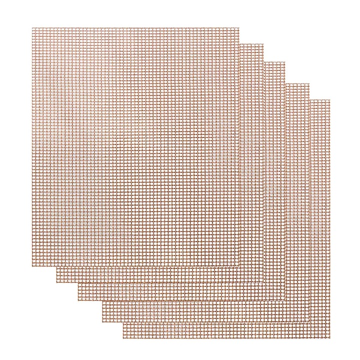Covoras siliconic pentru copt YANYXR, set 1-5 bucati, rezistent la caldura, 40x33cm, multicolor