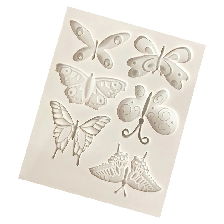Tava decorativa din silicon lavabil pentru prajituri, bomboane, ciocolata, DIY