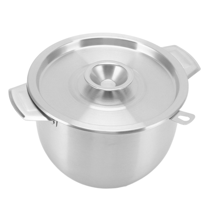 Sita anti-stropire, AMRINUGL, design fara picurare, bol multifunctional, capacitate mare, manere ergonomice, alama