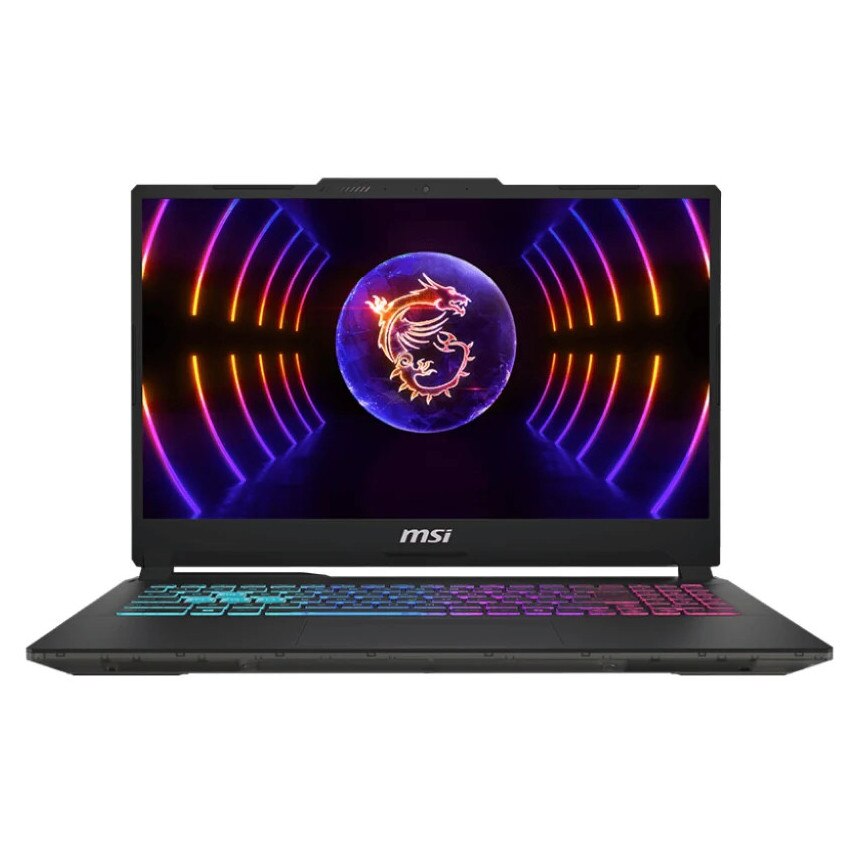 Laptop MSI Cyborg 15 A13VEK-1820XBG, 9S7-15K111-1820, 15.6", Intel Core i5-13420H (8 nuclee), NVIDIA GeForce RTX 4050 (6GB GDDR6), 16GB 5200MHz, DDR5 negru (2x8GB)