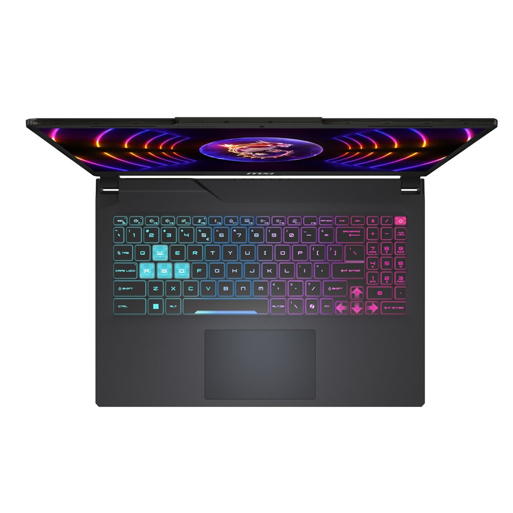 Laptop MSI CYBORG 15 A13VEK-2293XBG, 9S7-15K111-2293, 15.6", Intel Core i7-13620H (10-core), NVIDIA GeForce RTX 4050 (6GB GDDR6), 16GB 5200MHz (1x16GB) DDR5, Negru