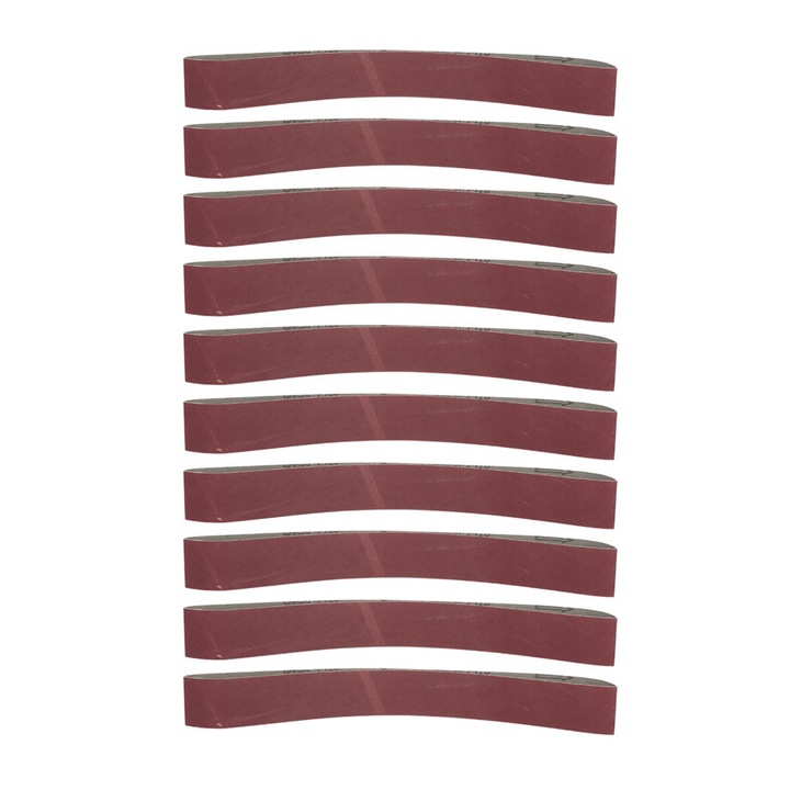 Belt de slefuire GXK51, Enforose, aluminiu, 10 buc, 50mm x 915mm, 150 granulatie
