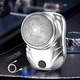 YANYXR mini USB hordozható elektromos borotva, ezüst 6.7x5x4.5cm