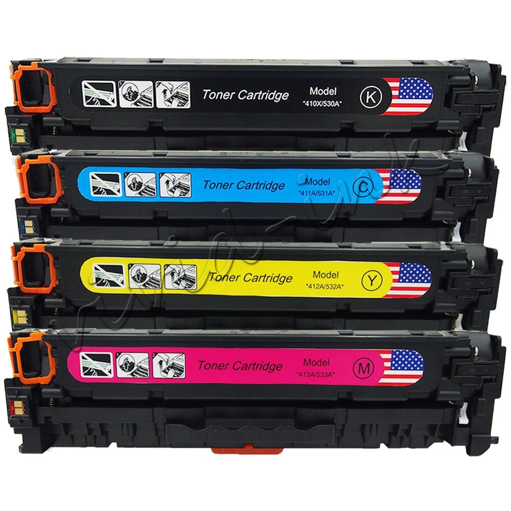 CE410X Set 4 Toner Compatibile,Color LaserJet CE410X/CE411A/CE412A/CE413A HP - LaserJet Pro 300 color M351 HP - LaserJet Pro 300 color M351a HP - LaserJet Pro 300 color MFP M375 HP - LaserJet Pro 300 color MFP M375nw HP - LaserJet Pro 400 color M451
