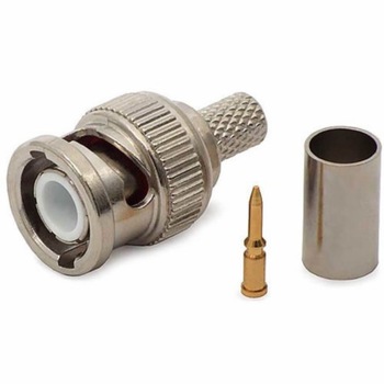 Set 10 Conector BNC mufa tata, Active, pentru cablu coaxial RG59, camere supraveghere video, calitate deosebita, rg-59 Set 10 Conector BNC mufa tata, Active, pentru cablu coaxial RG59, camere supraveghere video, calitate deosebita, rg-59