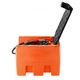 Rezervor portabil pentru motorina, 182L, sistem cu pompa de transfer 12V, statie de alimentare, Capacitate mare, Design compact