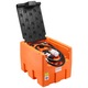 Rezervor portabil pentru motorina, 182L, sistem cu pompa de transfer 12V, statie de alimentare, Capacitate mare, Design compact