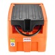 Rezervor portabil pentru motorina, 182L, sistem cu pompa de transfer 12V, statie de alimentare, Capacitate mare, Design compact