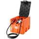 Rezervor portabil pentru motorina, 182L, sistem cu pompa de transfer 12V, statie de alimentare, Capacitate mare, Design compact