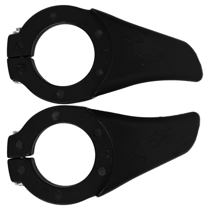 Manere secundare pentru bicicleta Enforose, design ergonomic, material fibra de sticla si policarbonat, 22mm, set 2 buc.