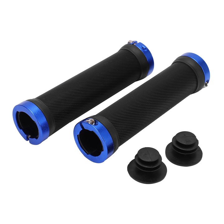 Mansoane bicicleta Enforose, cauciuc, antiderapante, 22mm, set 2 bucati