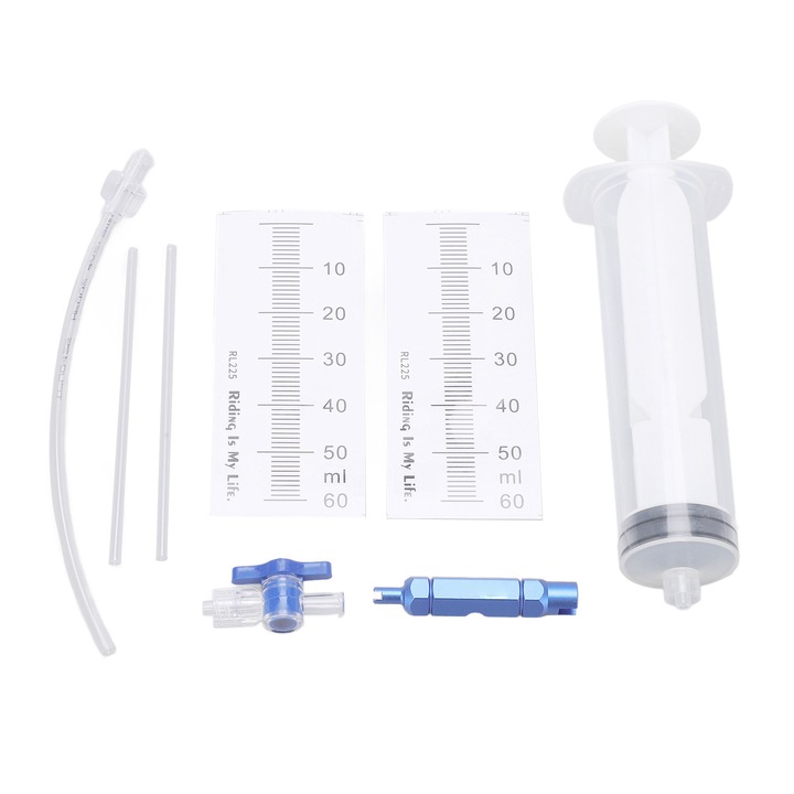 Комплект инжектор за уплътнител за гуми Enforose за планински и шосейни велосипеди, алуминий, за многократна употреба, без течове