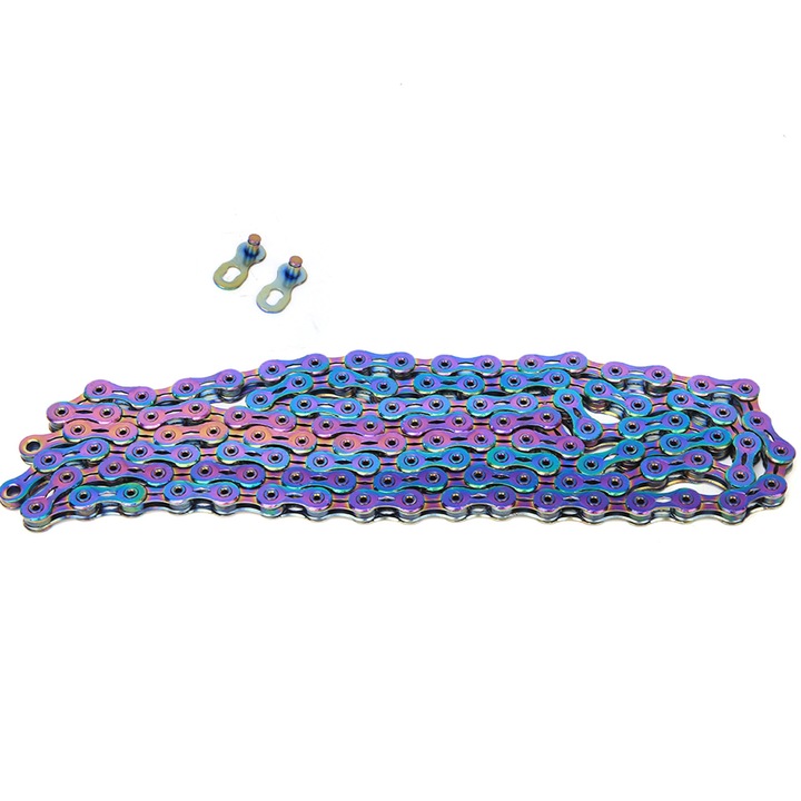 Lant de viteza variabil pentru bicicleta, Enforose multicolor otel pentru Bicicleta de Sosea si Munte