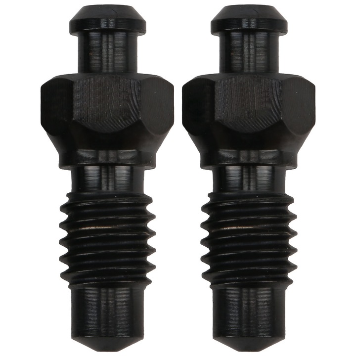 Комплект от 2 винта за обезвъздушаване на дискови спирачки, Enforose, титанова сплав, устойчиви на ръжда, M6