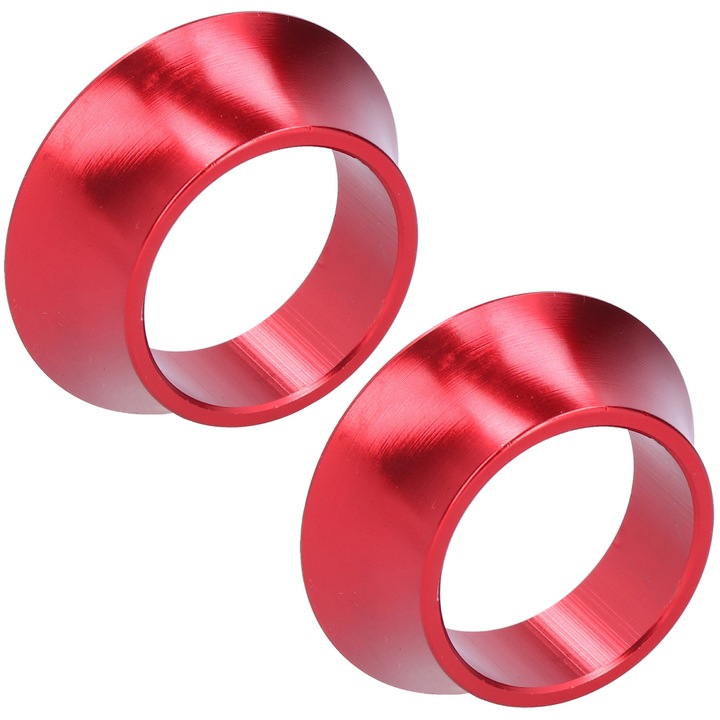 2 бр. CNC алуминиева сплав 15 мм конична шайба за велосипеди, предна вилка, конусни дистанционери за стебло