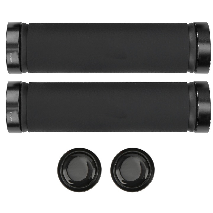 Mansoane bicicleta Enforose GUB-607, microfibra, inchidere bilaterala, 22.2mm, set 2 bucati