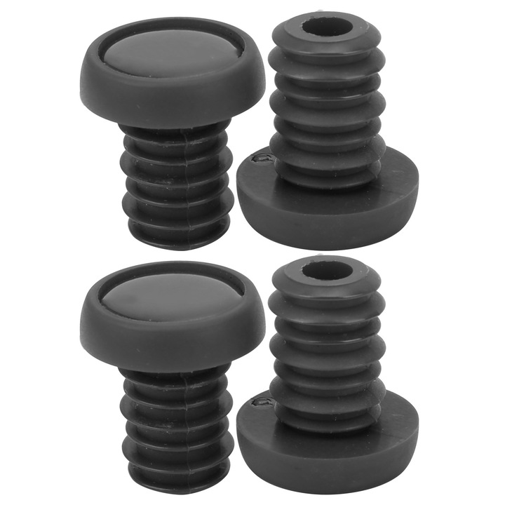 Mansoane bicicleta, Enforose, set 4 bucati, poliester cauciuc, 35x31.5mm, multicolor