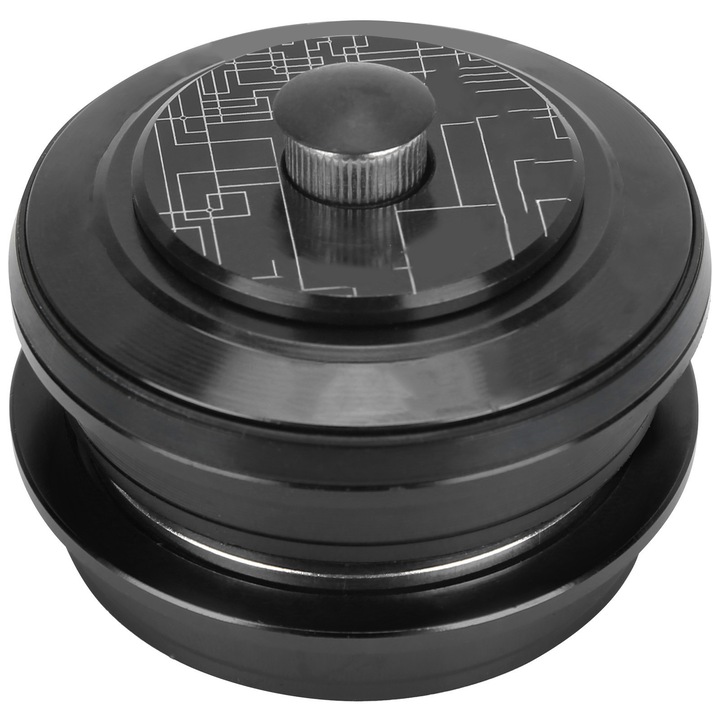 Kerékpár első villa csapágy 44mm alumínium fekete