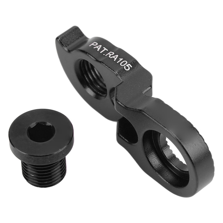 Ухо на заден дерайльор за велосипед, Enforose, алуминий, 13 г, съвместимо с планински и шосейни велосипеди