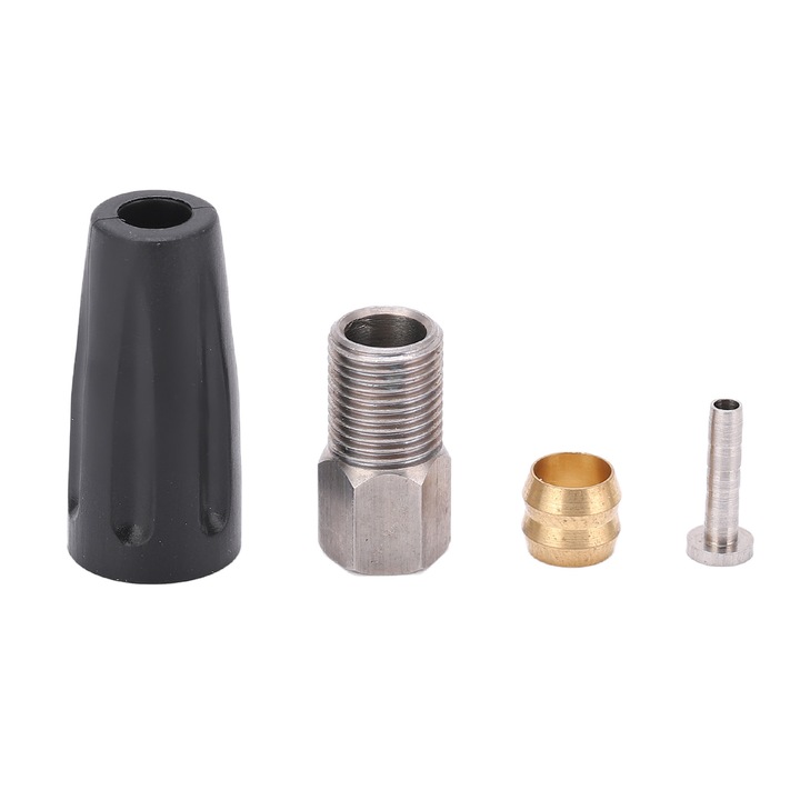 Hidraulikus fék kiegészítő készlet, Enforose, olajbogyófej, olajtű, gumihüvely, csavar