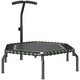 Mini Trambulina Fitness pentru Adulti, Model Rebounder, Antrenament Interior, cu Maner, Diametru 1384mm