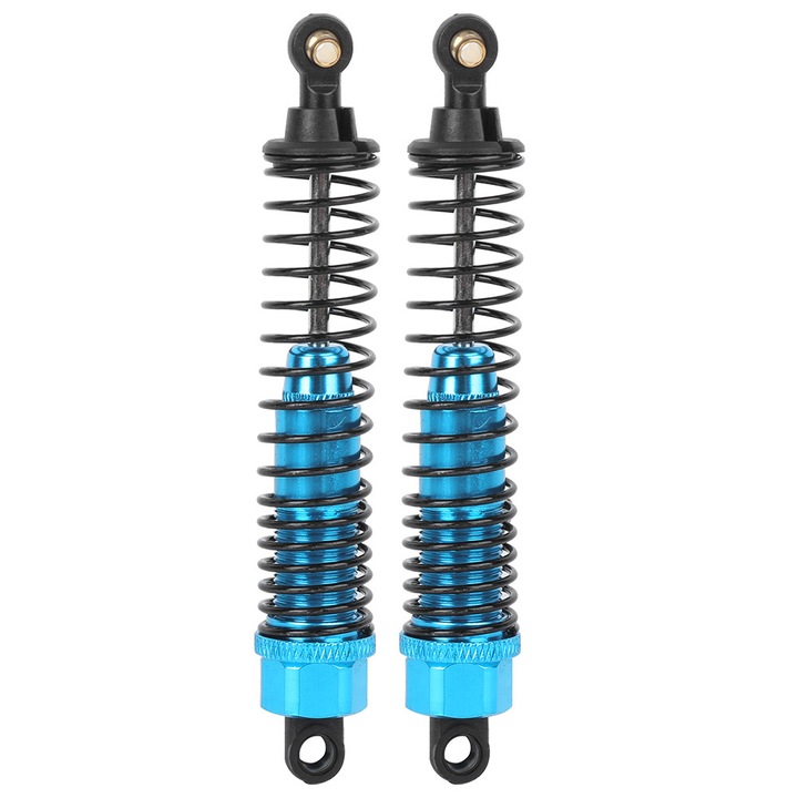 RC Enforose lengéscsillapítók, 1 pár, alumínium, 108 mm, kék