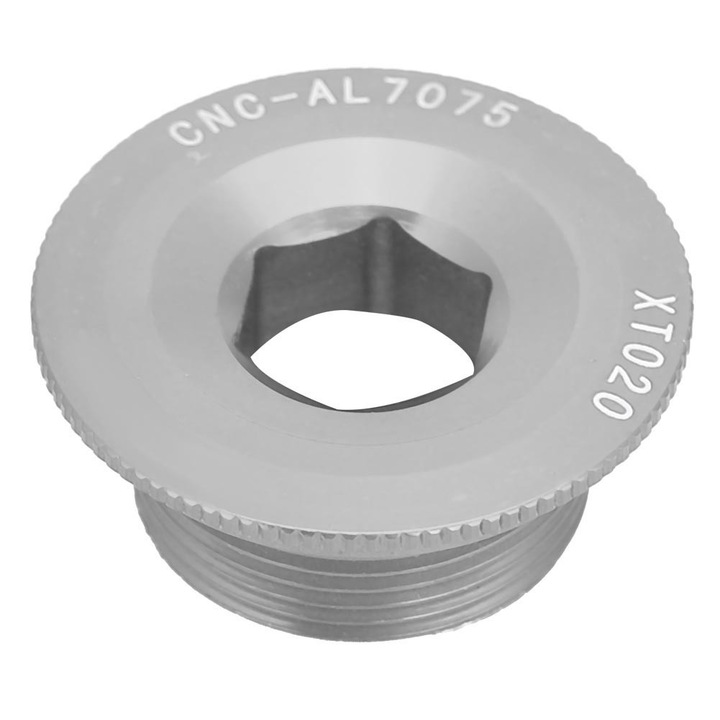 Kerékpár pedálkar csavar, Enforose, titán, 20mm, 1 db-os készlet.