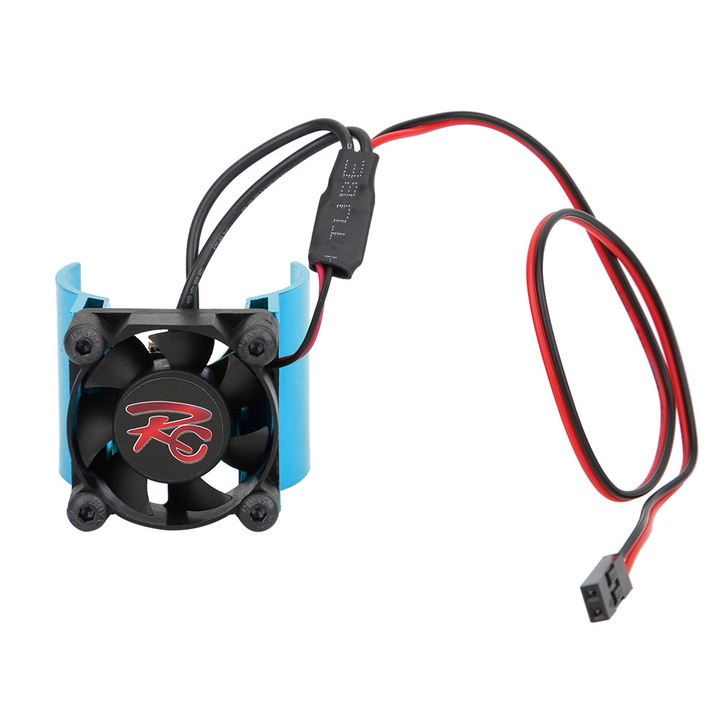 Racitor motor 540/545/550 din aliaj de aluminiu cu ventilator, Enforose, 24x27mm, multicolor