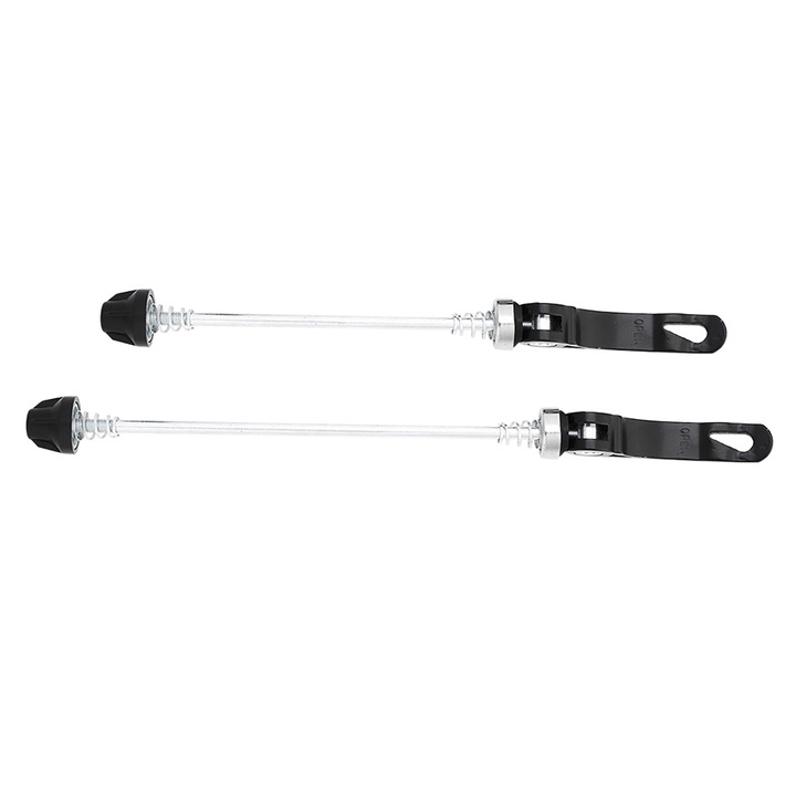 2 db gyors kioldású nyárs szett, Enforose, ötvözet, fekete-ezüst, 15x18cm