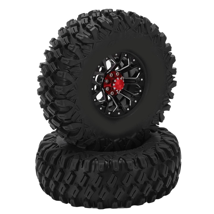 Комплект от 2 гуми 1,9 инча Enforose, алуминий и каучук, 120x42мм