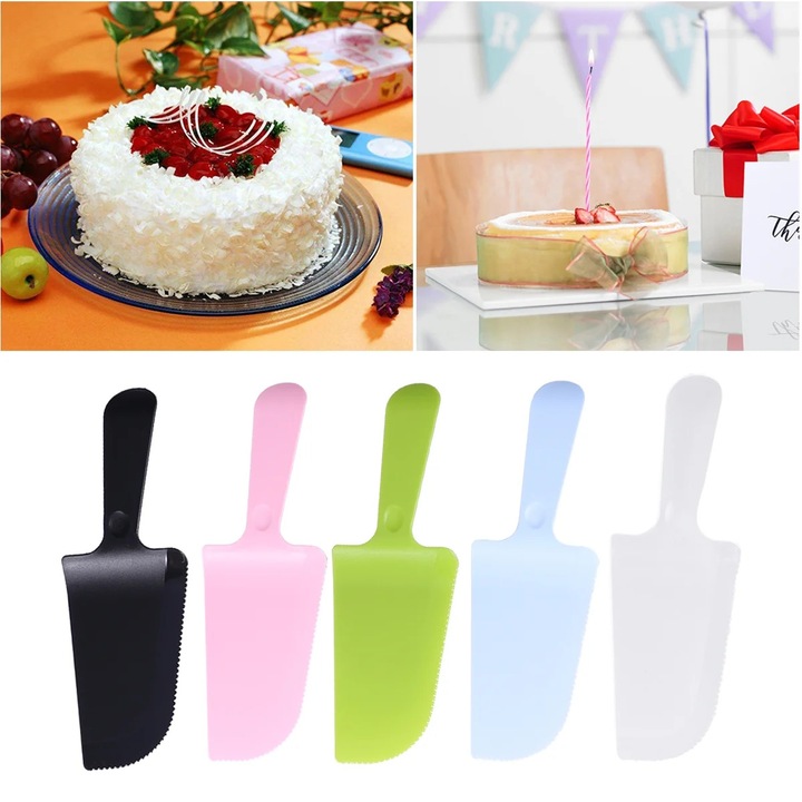 Set 5 cutite de unica folosinta YANYXR, plastic, multicolor, 18x6cm