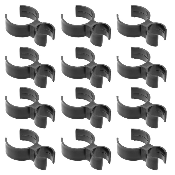YANYXR pezsgősüveg dugók, műanyag, fekete, 4.5x3x1.3cm, 10 darabos szett