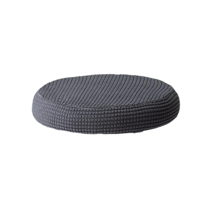 Husa elastica pentru scaun, 38x38x2cm, gri inchis, set