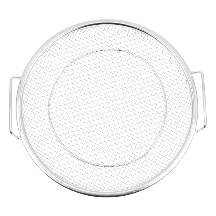 Cos scurgator multifunctional YANYXR din otel inoxidabil, 22x22x5cm, argintiu