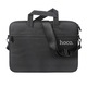 Geantă laptop Hoco GT1, Simple Series, material textil, neagră, 15.6"