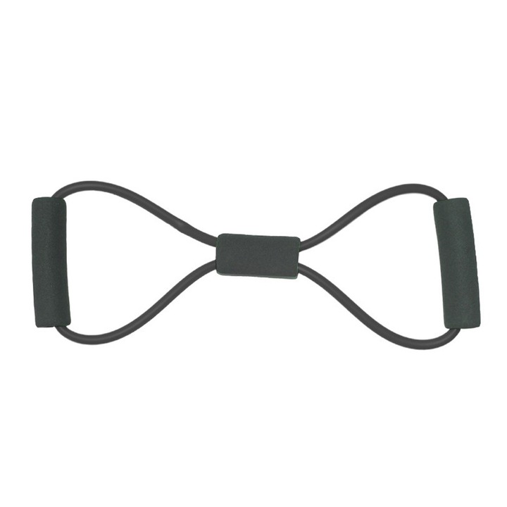 Banda elastica fitness 47cm multicolor pentru corectare postura si modelare corp